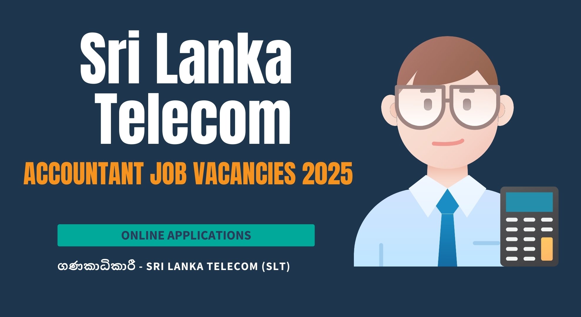 Accountant Job Vacancies 2025 - Sri Lanka Telecom