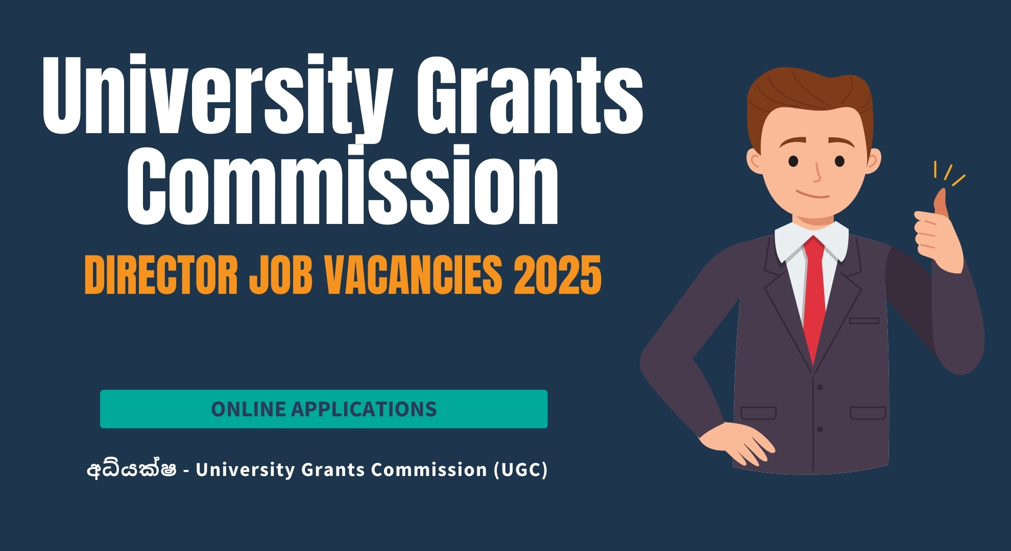 Director Job Vacancies 2025 - University Grants Commission